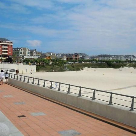Apartamento Playa A Rapadoira Con Terraza Foz Buitenkant foto