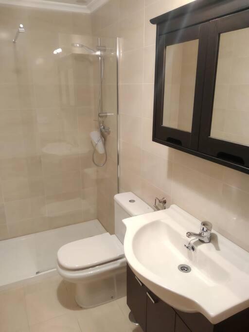 Apartamento Playa A Rapadoira Con Terraza Foz Buitenkant foto