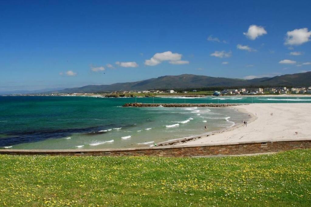 Apartamento Playa A Rapadoira Con Terraza Foz Buitenkant foto